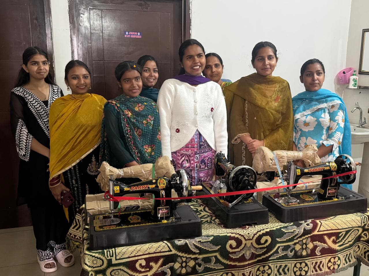 People taking part in a social welfare program